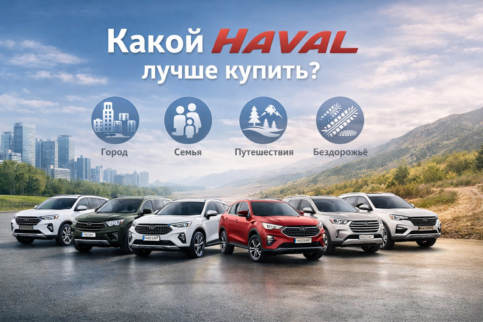Сравнение автомобилей Haval: какой выбрать?